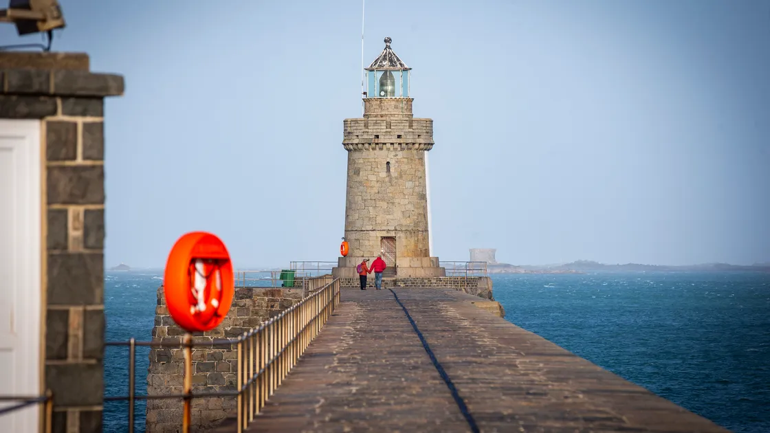 Not only is the Castle Breakwater lighthouse important for navigation, it is considered iconic by Guernsey Ports (Picture by Sophie Rabey, 32477551)