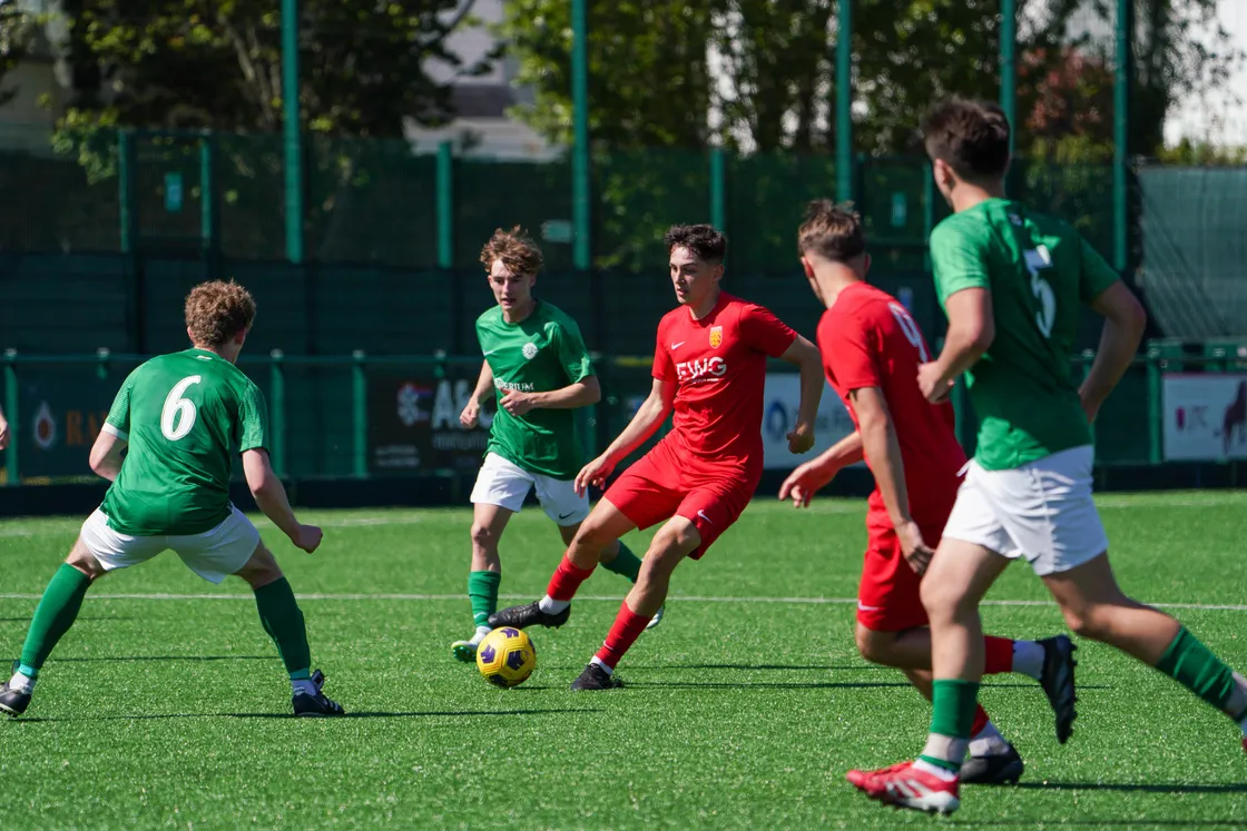 Jersey’s juniors scored three times in each half at Springfield.