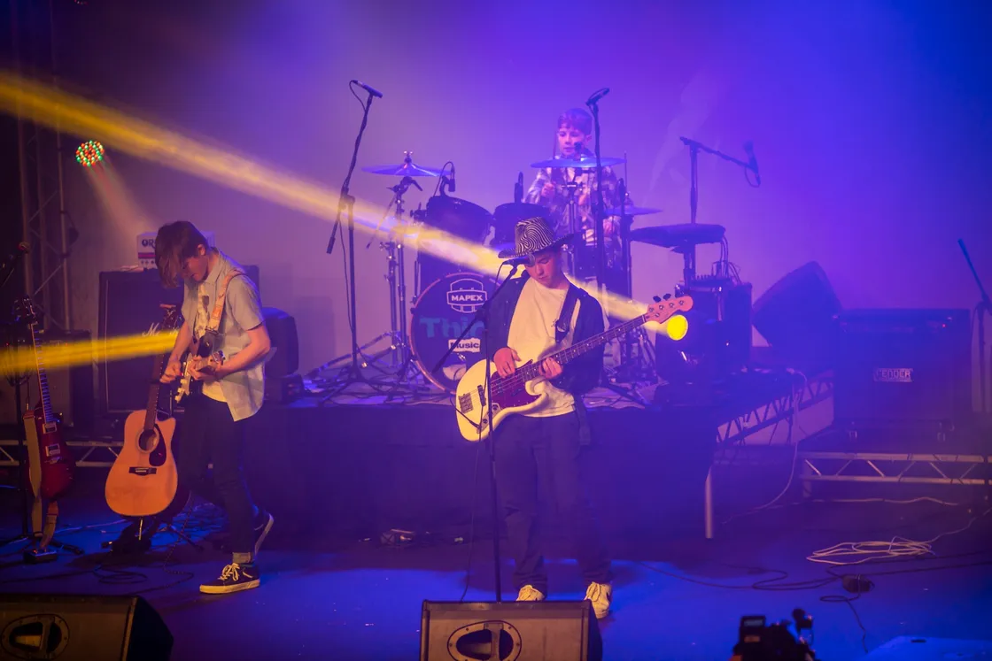 Blanchelande School's band, Last Resort had only been playing together for about four weeks. (Picture by Sophie Rabey, 29554619)