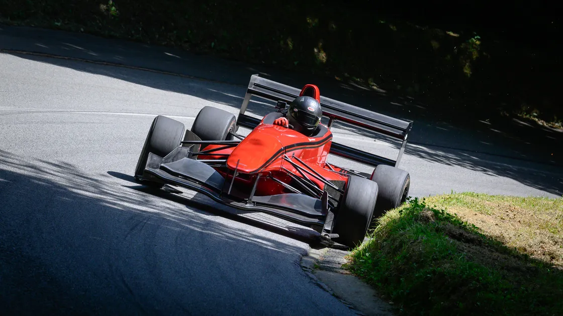 Steve Brehaut enjoyed a rare FTD moment in Monday's hill climb.