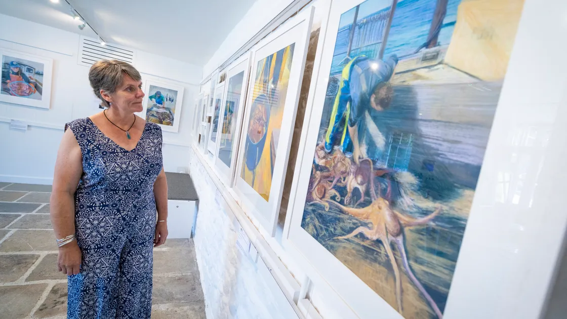 Mrs Guille said that the exhibition would help her to realise her goal of having her work recognised more often on a wider stage.