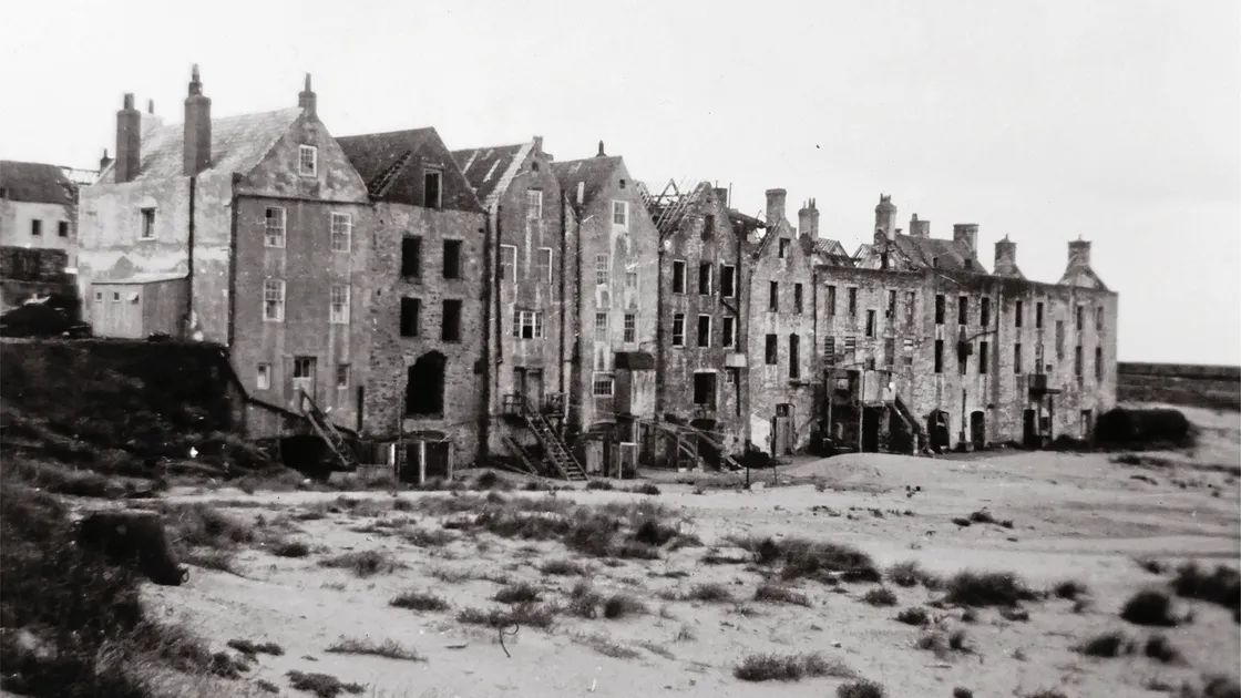 Braye Street was among the more derelict areas at the time of liberation
