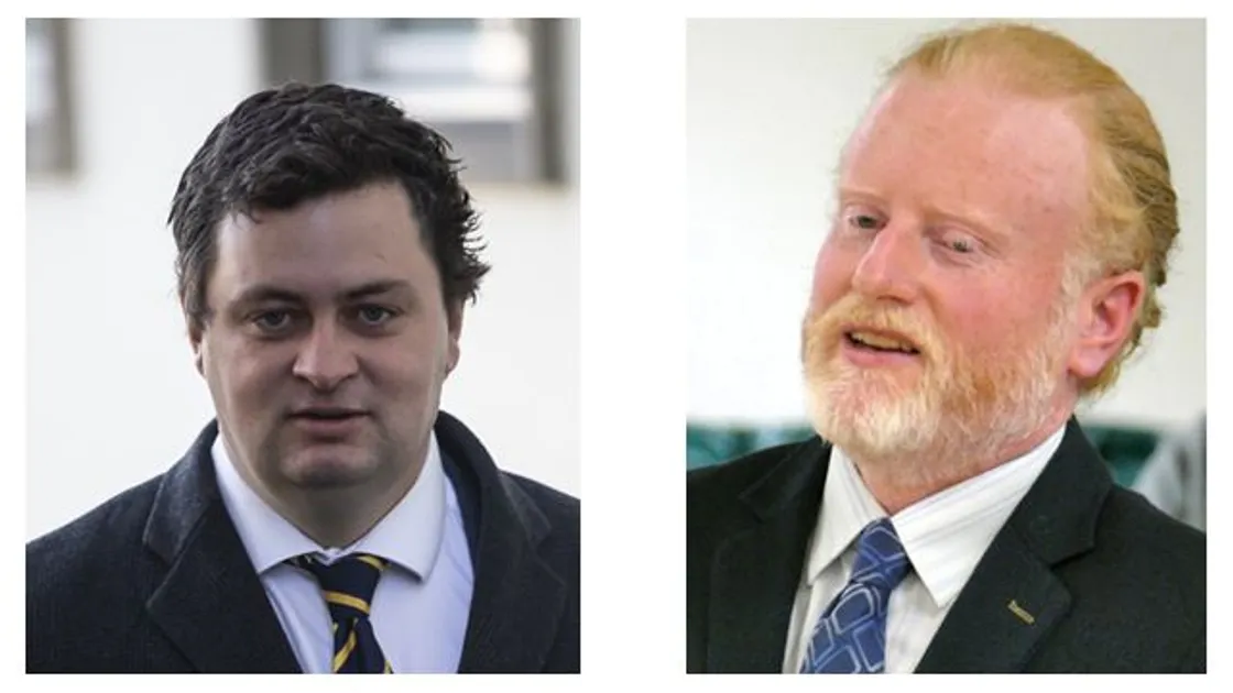 Alex Snowdon, left, and Stuart Clark.