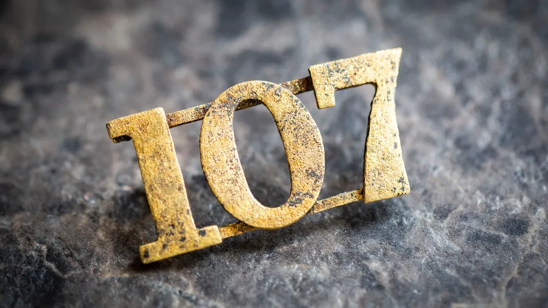 Matthew Kneebone has found a rare military shoulder badge on the beach using his metal detector. It is thought to be a part of the 107 regiment (known as Bengal light Infantry) They were only in Guernsey for one year, between 1879-80. (Picture by Sophie Rabey, 29372584)
