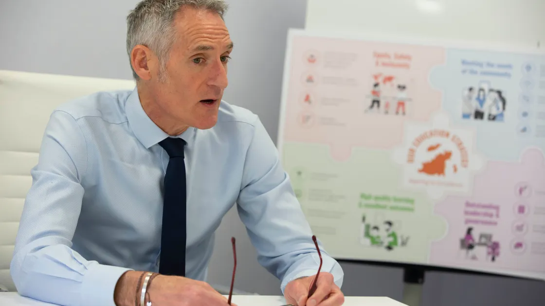 Director of Education Nick Hynes said that trained staff in schools were identifying children who may need additional support, which could be offered more frequently than at the Dyslexia Day Centre. (Picture by Peter Frankland, 31952713)