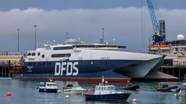 DFDS ‘pauses’ Jersey-Poole winter fast ferry service