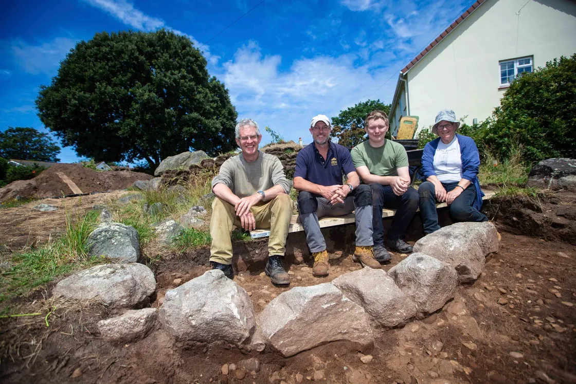 Left to right: Dr Phil De Jersey, Andy Lowe, Jonathan Charmley and Nicky David. (28423677)