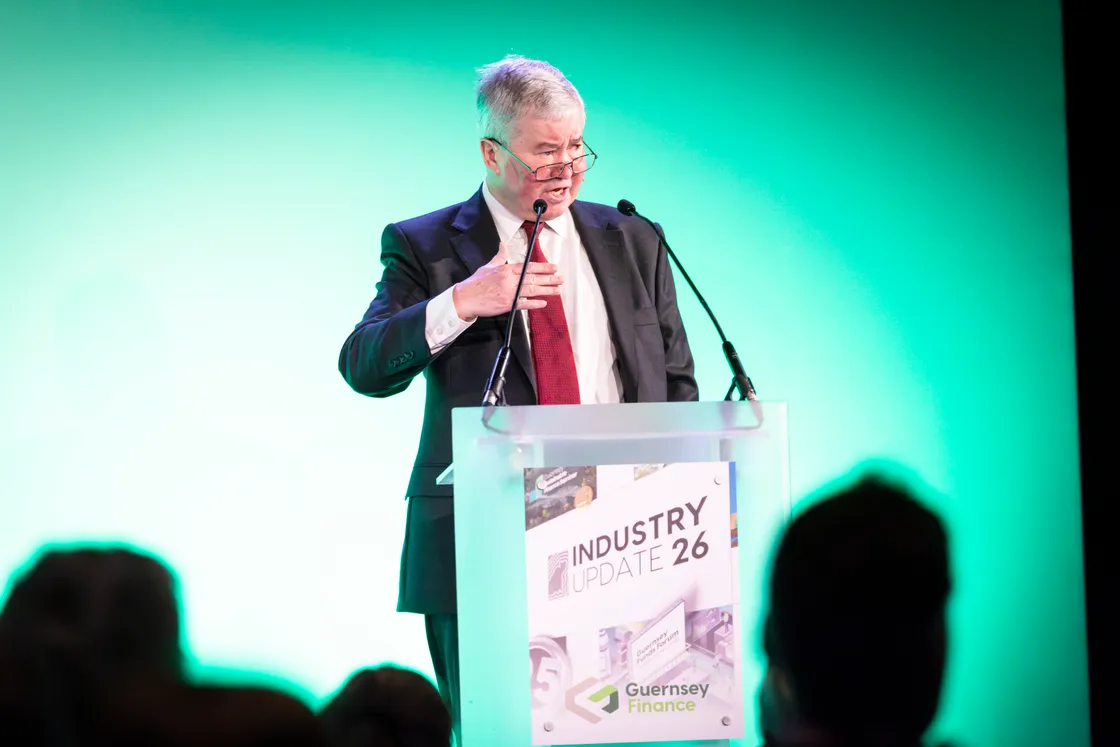 General Sir Richard Barrons spoke at a Guernsey Finance event earlier this year.