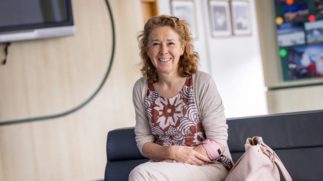 Philosophy teacher Tricia Voute hopes that The Thinking Lab can help students to critically think through problems within collaborative discussions.  