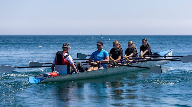 Students get to row in Olympic-class boats