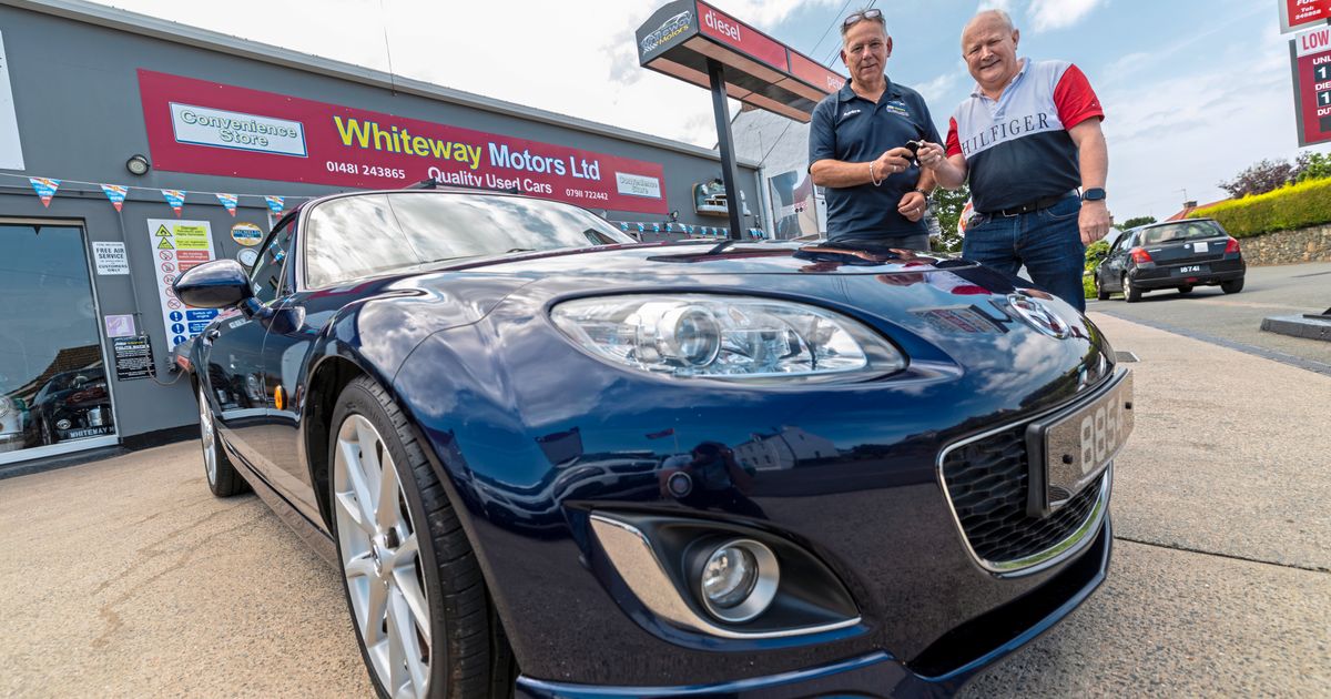 Winner of Mazda MX5 in RNLI raffle ‘lost for words’