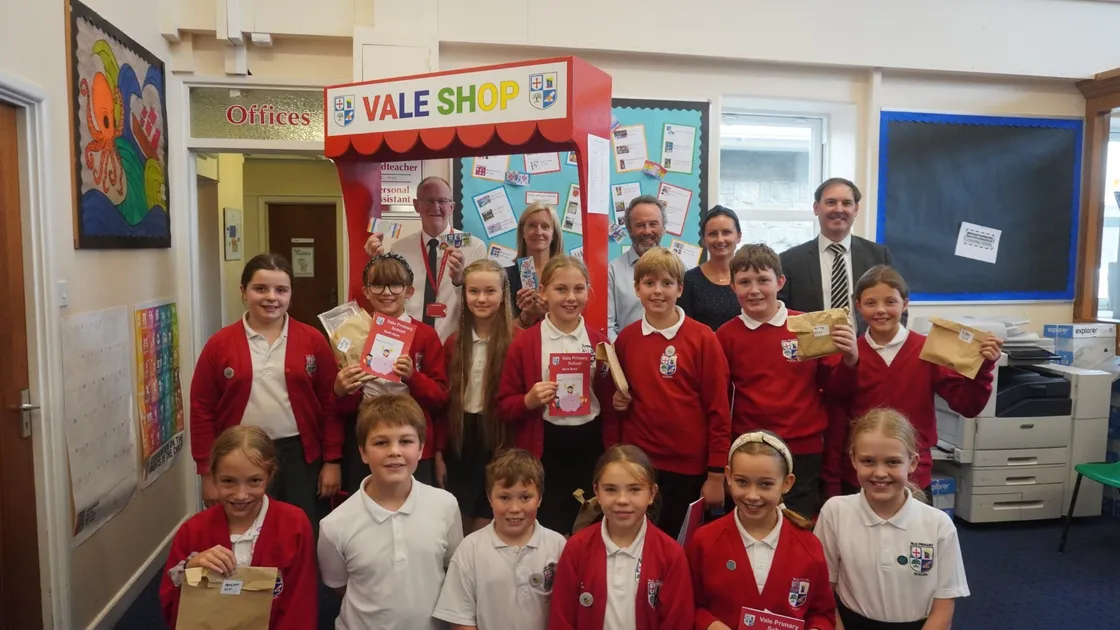 Vale Primary pupils took part in the Guernsey Investment and Funds Association’s school bank finance literacy initiative. (32572161)