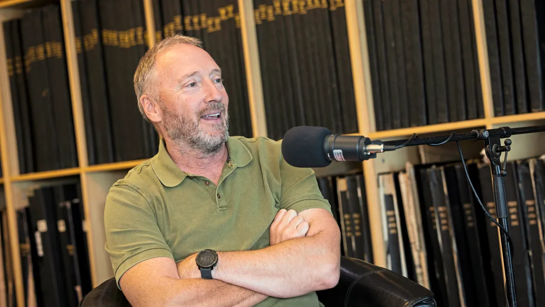 Education president Paul Montague speaking on Guernsey Press Politics Podcast