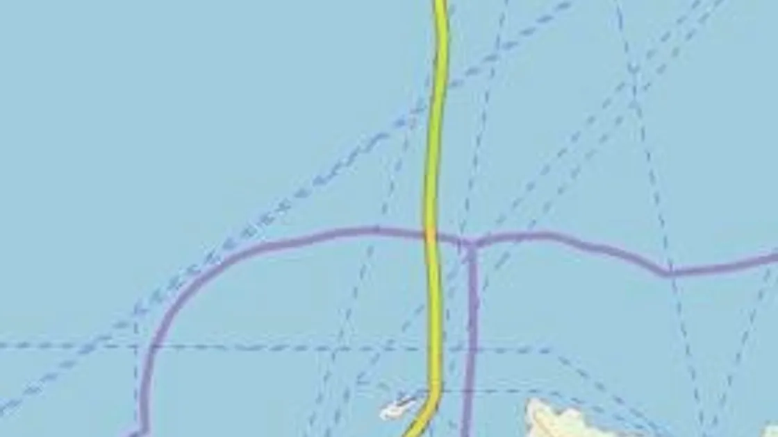 Digimap AIS showed the MV Jireh on its way to Weymouth on Saturday.