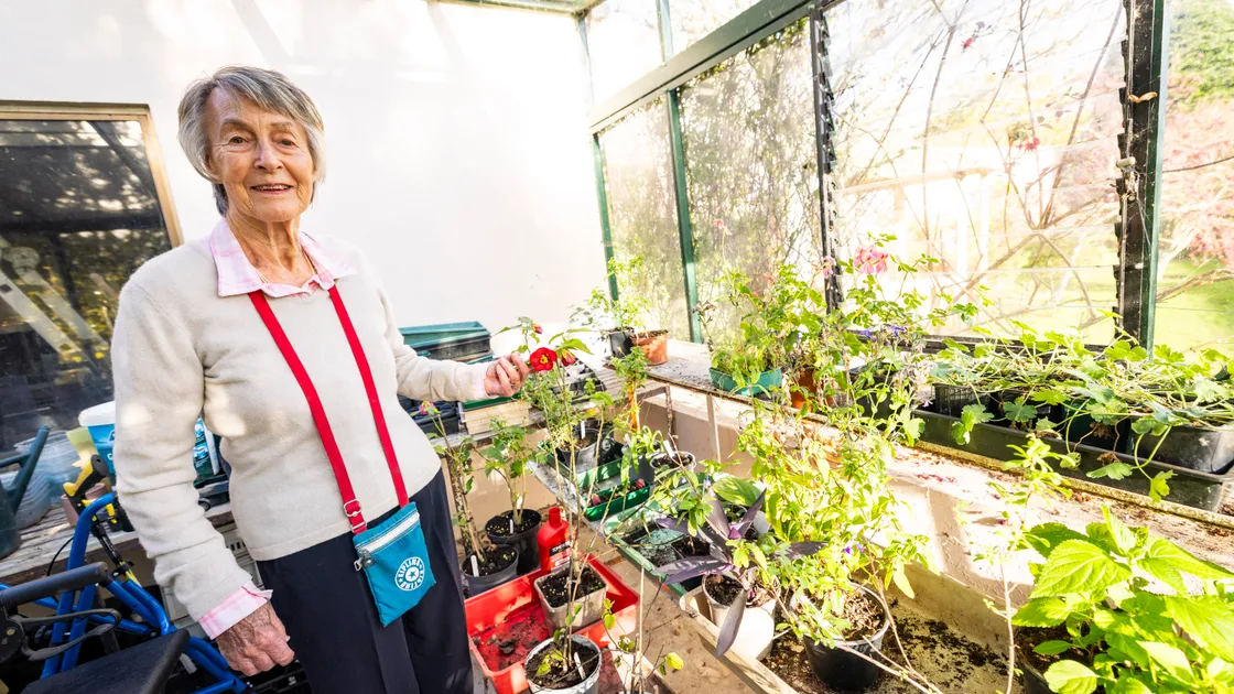 Tattie Thompson is stepping down from Plant Heritage after 40 years involved with the organisation.                (Pictures by Sophie Rabey, 34541126)