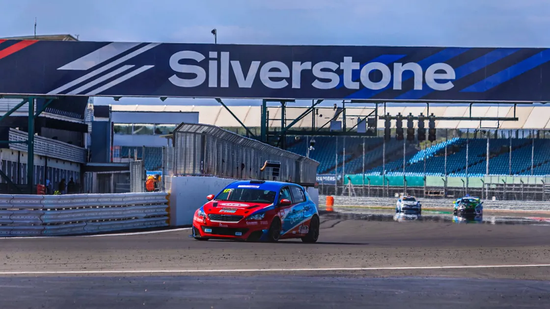 Henry Swanson has taken his first race victory at Silverstone.