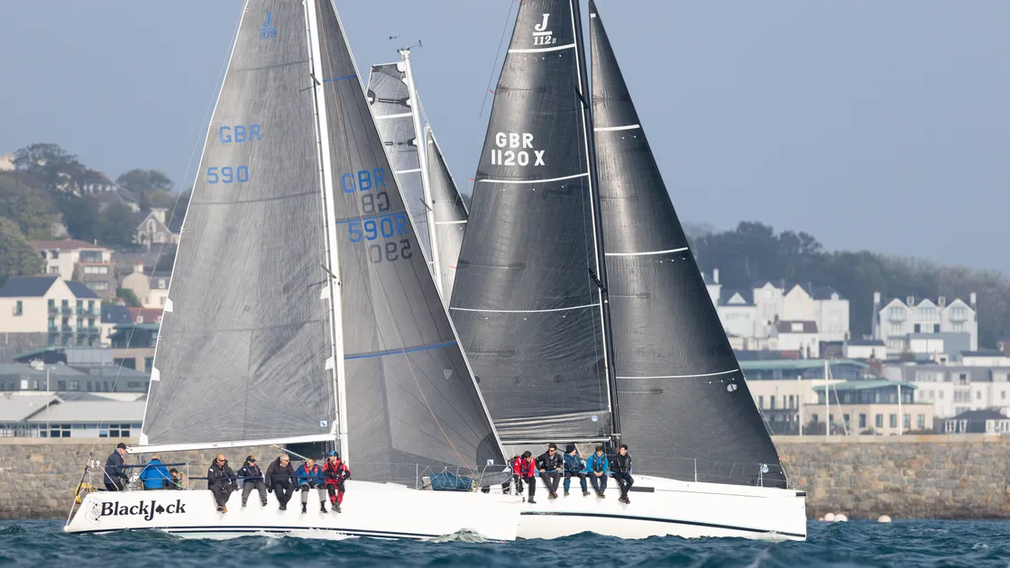 Blackjack finished as the top Guernsey crew and in second overall.