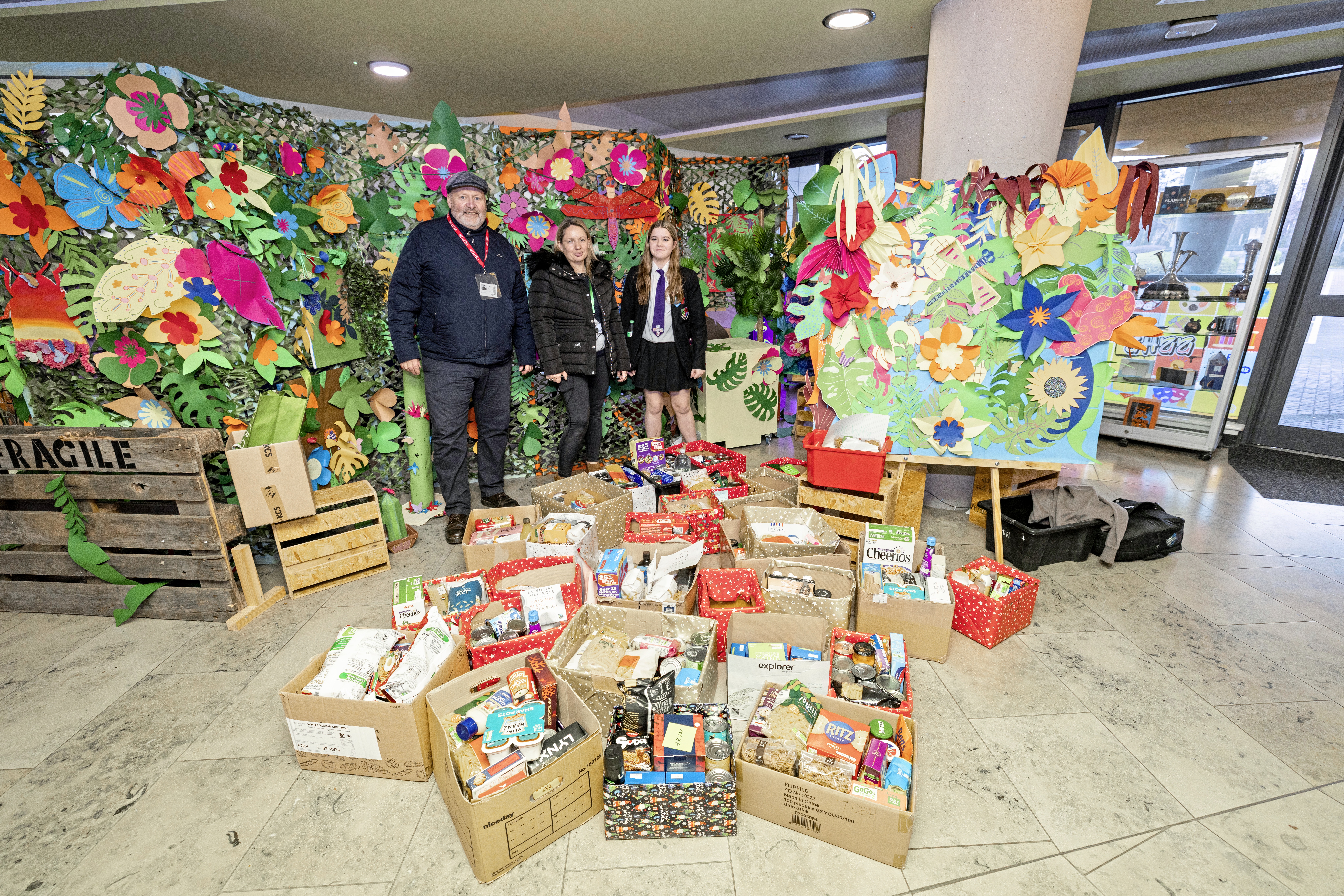 St Sampson’s High is giving back for Christmas