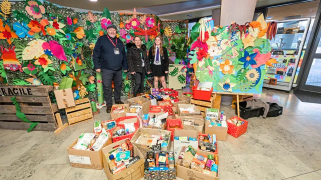 St Sampson’s High is giving back for Christmas