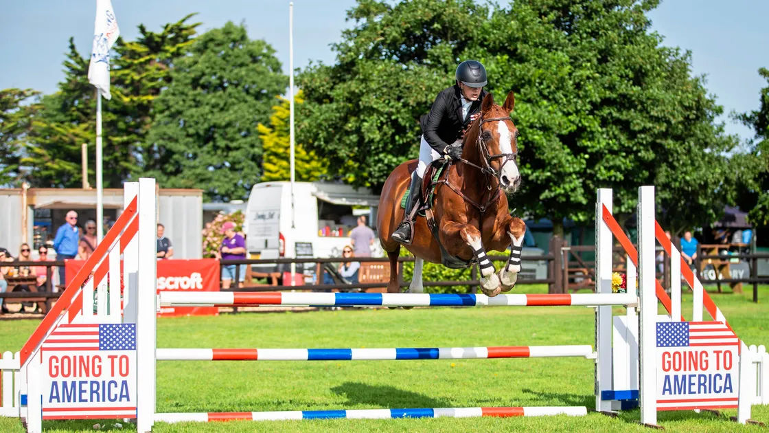 Senior showjumper of the year and successful Guernsey team captain Justin Ogier on Zandokan Z. (Picture by Peter Frankland, 33529624)
