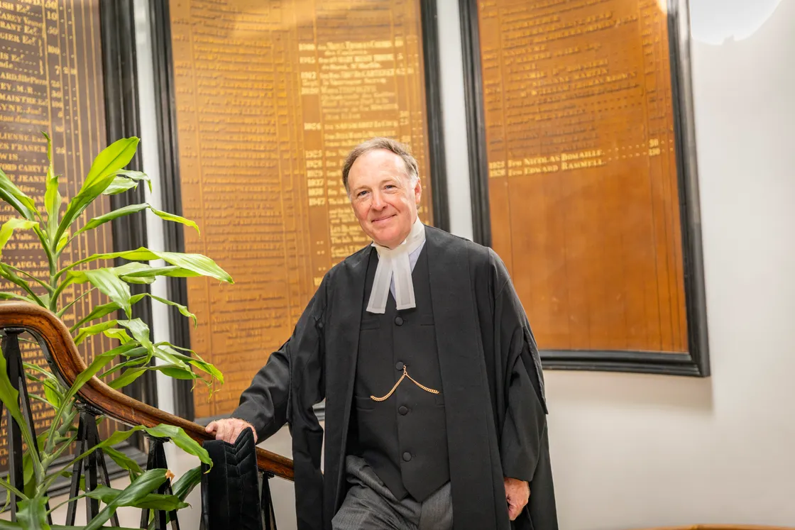 Simon spent time teaching in Pakistan during his time away from Guernsey.