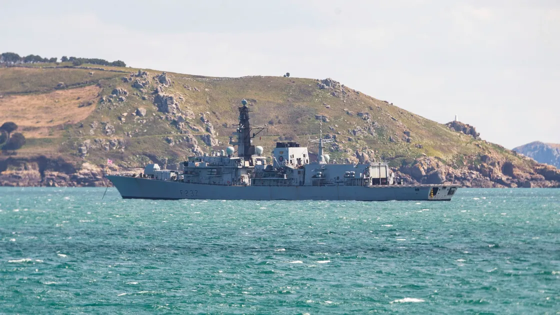 HMS Westminster. (Picture by Sophie Rabey, 29442590)