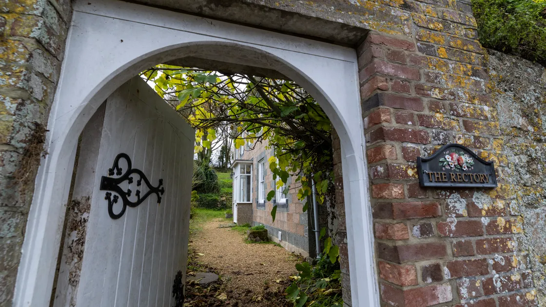 St Andrew’s rectory is currently home to the Dean of Guernsey the Very Rev. Tim Barker and his wife