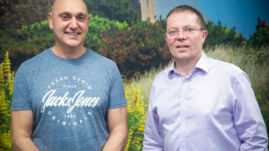 Picture By Peter Frankland. 13-01-20 L-R - Tim Osborne and Andy Wilson. (26883301)