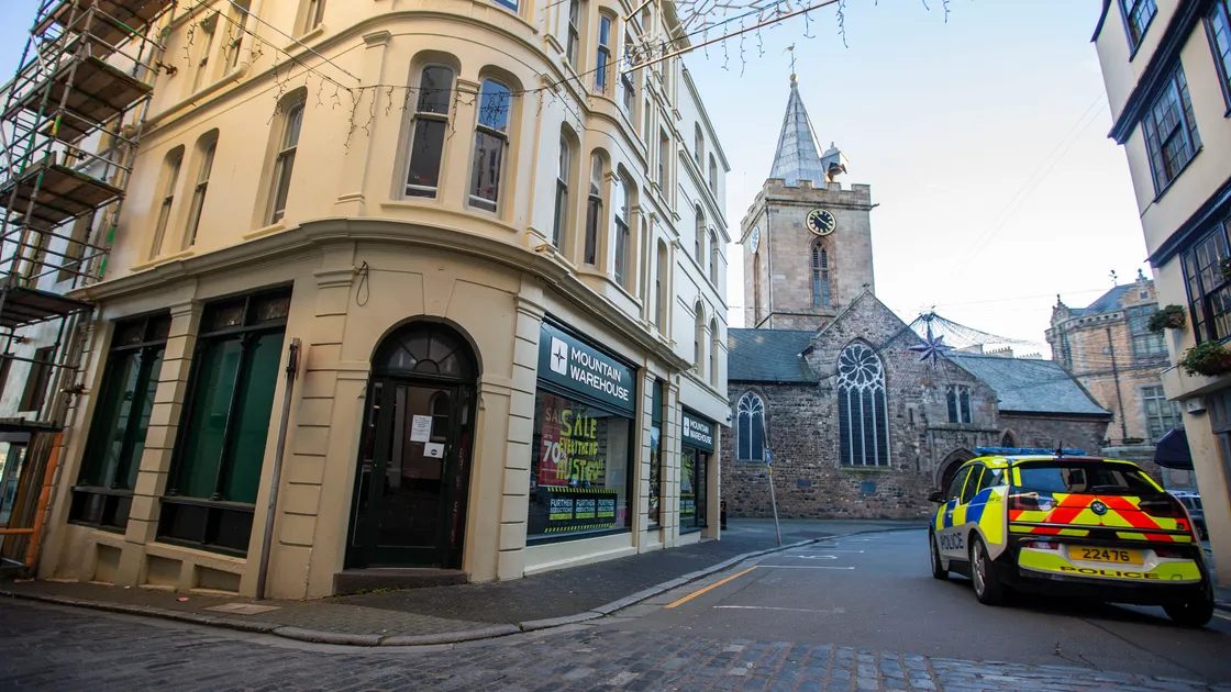 A quiet Church Square during the second coronavirus lockdown. Liberation Group has said it would come through a third if it had to. (Picture by Sophie Rabey, 30024204)