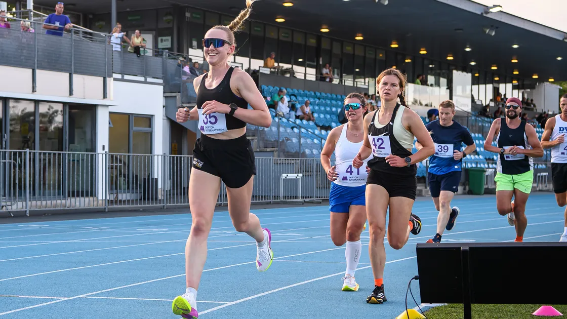 Hyrox athlete Kate Collenette’s 20-36.66 was enough for second in her race and third-quickest woman overall.