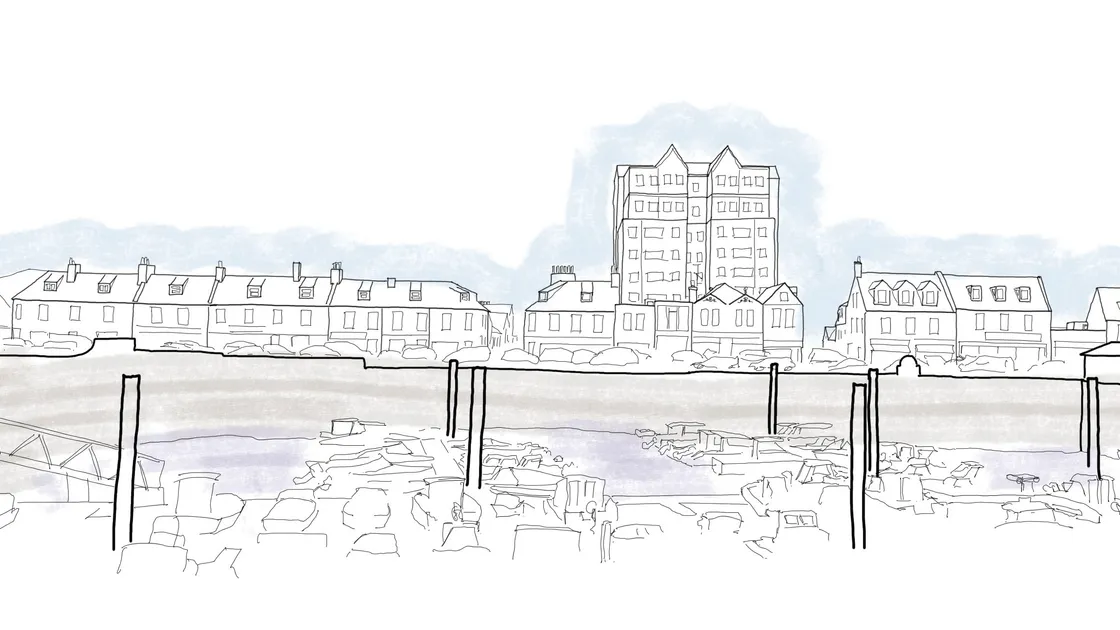 Island Land has submitted an outline planning application for a block of 12 flats on the site of the former Citizens’ Advice office in Bridge Avenue