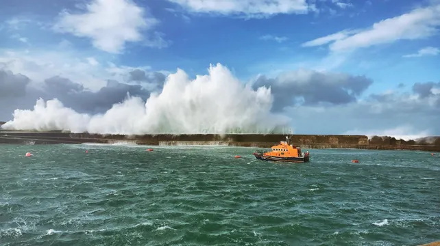 Alderney breakwater in need of extensive repairs after storm