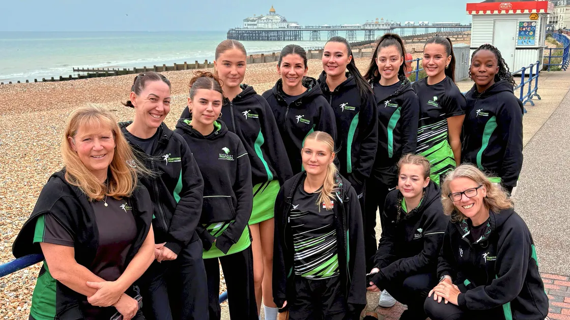 The Guernsey Panthers seniors on their first trip for a CD Phoenix Regional League double-header