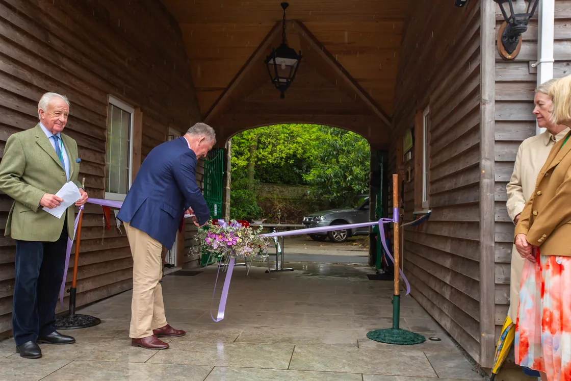 The Gatehouse was opened in May 2025 by the Lt-Governor Sir Richard Cripwell.