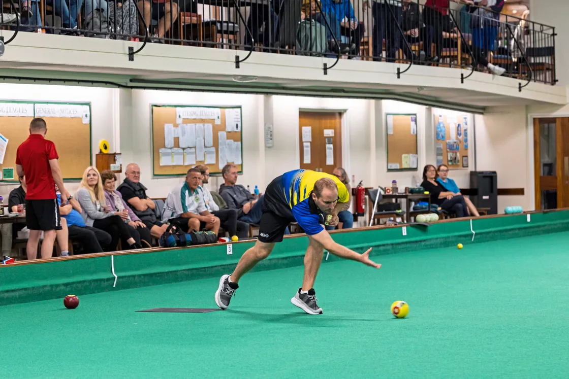 2022 world champion of champions Sam Tolchard in action in Guernsey