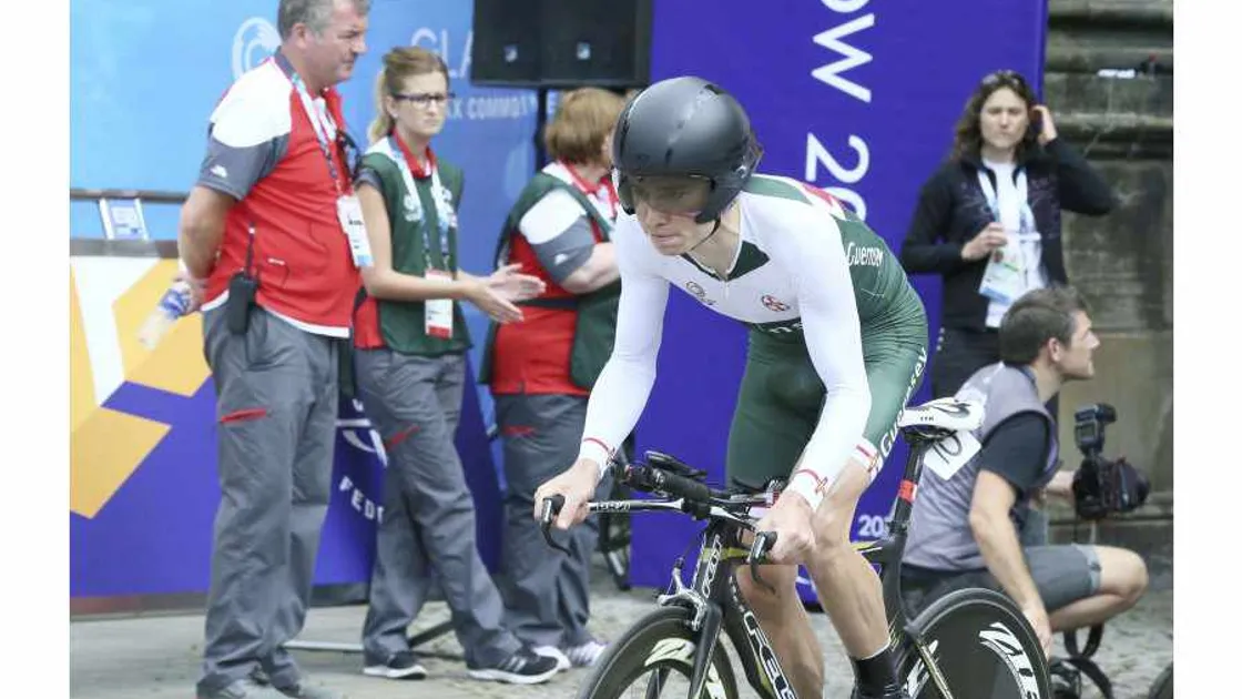 McLaughlin up with the elite in Glasgow 2014 time trial