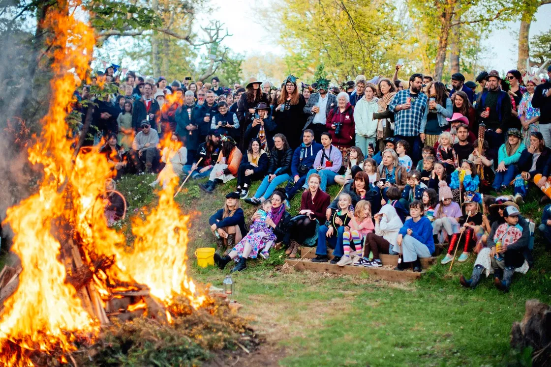 The festival is a modern day recreation and celebration of an ancient Iron Age Celtic ritual.