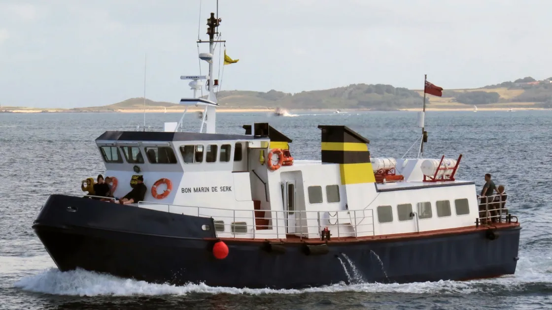 Passenger Ferry Bon Marin De Serk. (Picture by Tony Rive)