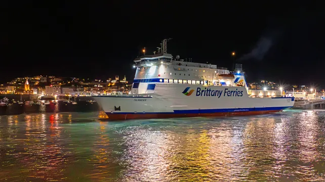 Ferry passengers spend four hours between Sark and Herm before a late-night arrival