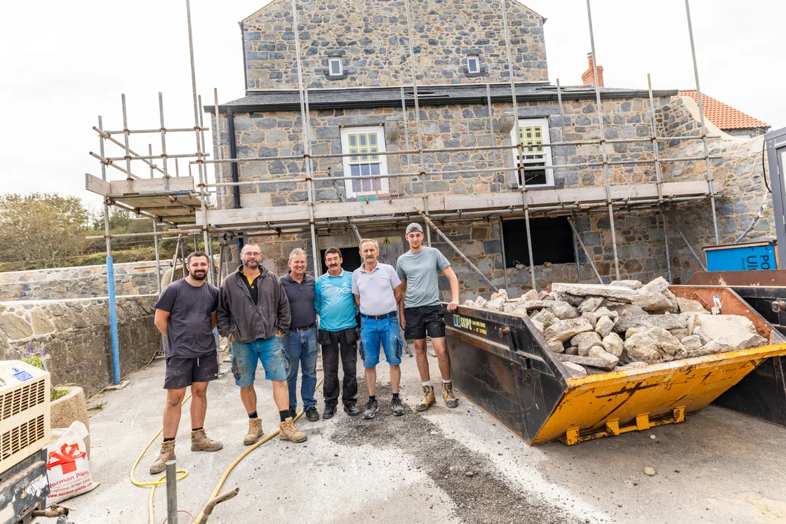 The renovation work is being carried out by PRP Construction.