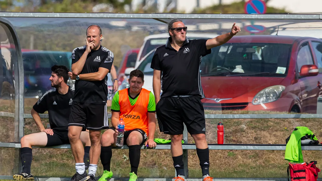 Malcolm Symons, right, will be maintaining his coaching partnership with Mark Romeril, left, by following him to Vale Rec next season. (Picture by Martin Gray, 30672587)