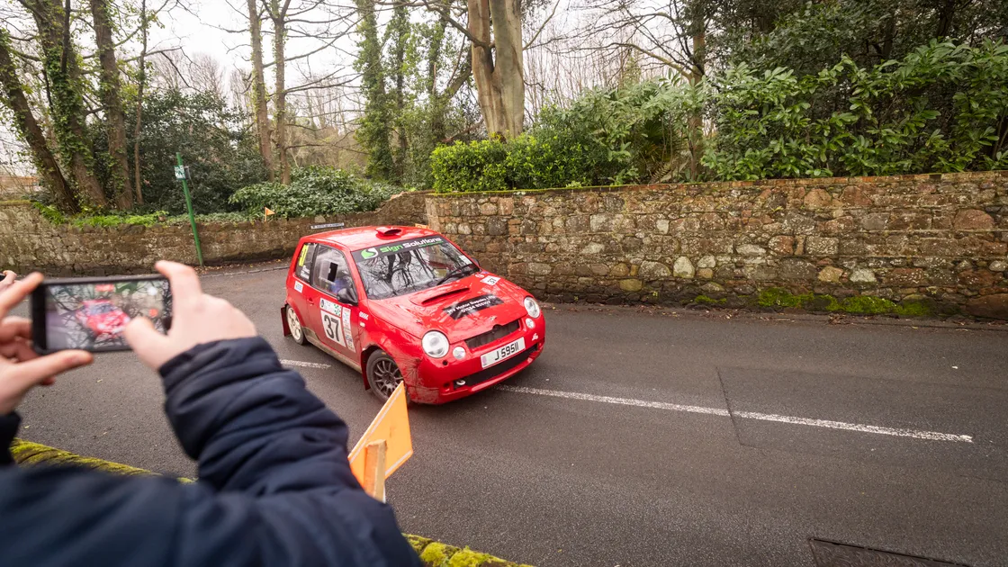 Spectators turned out around the seven stages, two of which were new for this year