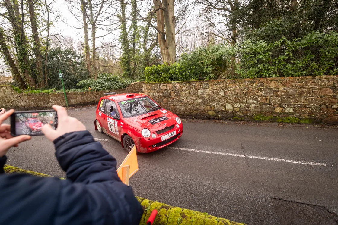 Spectators turned out around the seven stages, two of which were new for this year