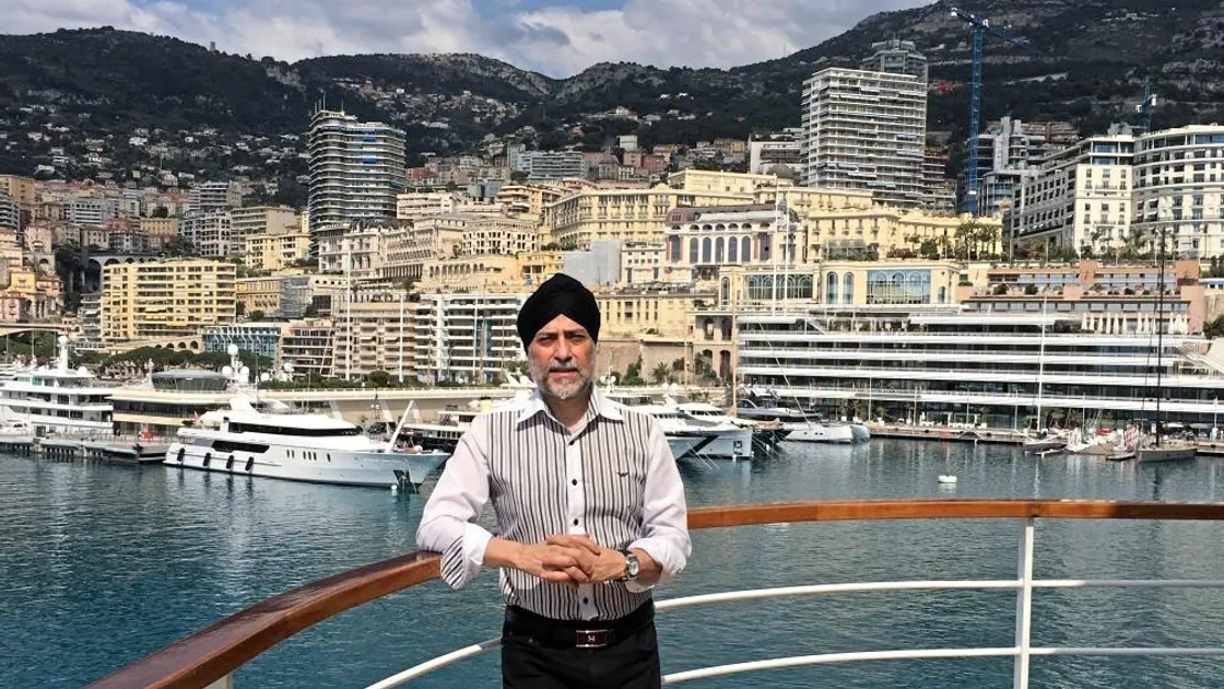 Peter Mehtab in Monaco. Although he was excited by how many places magic has taken him, he remains true to his roots and makes sure to visit Guernsey every year. (26799542)
