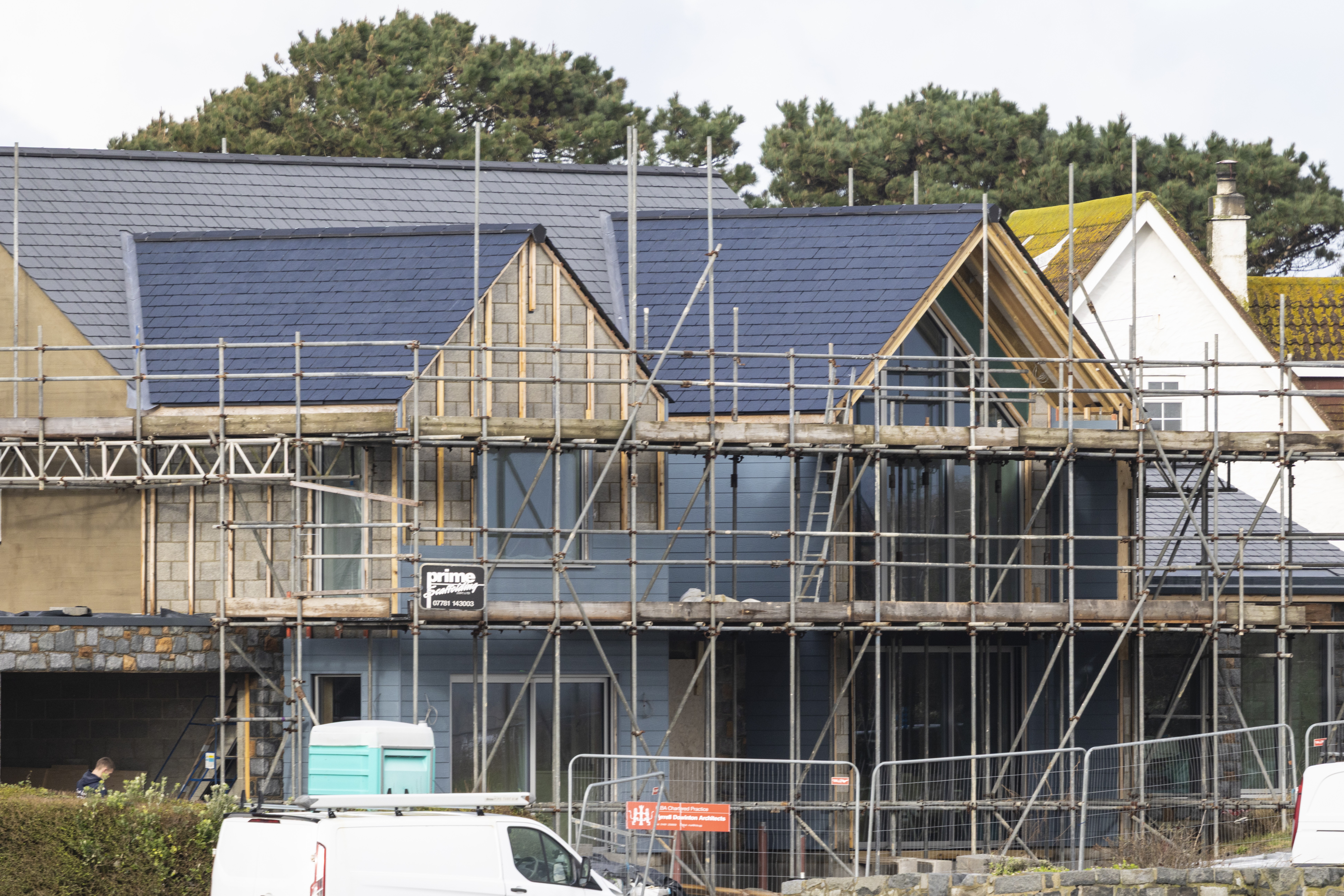 Number of houses being built hits a five-year high