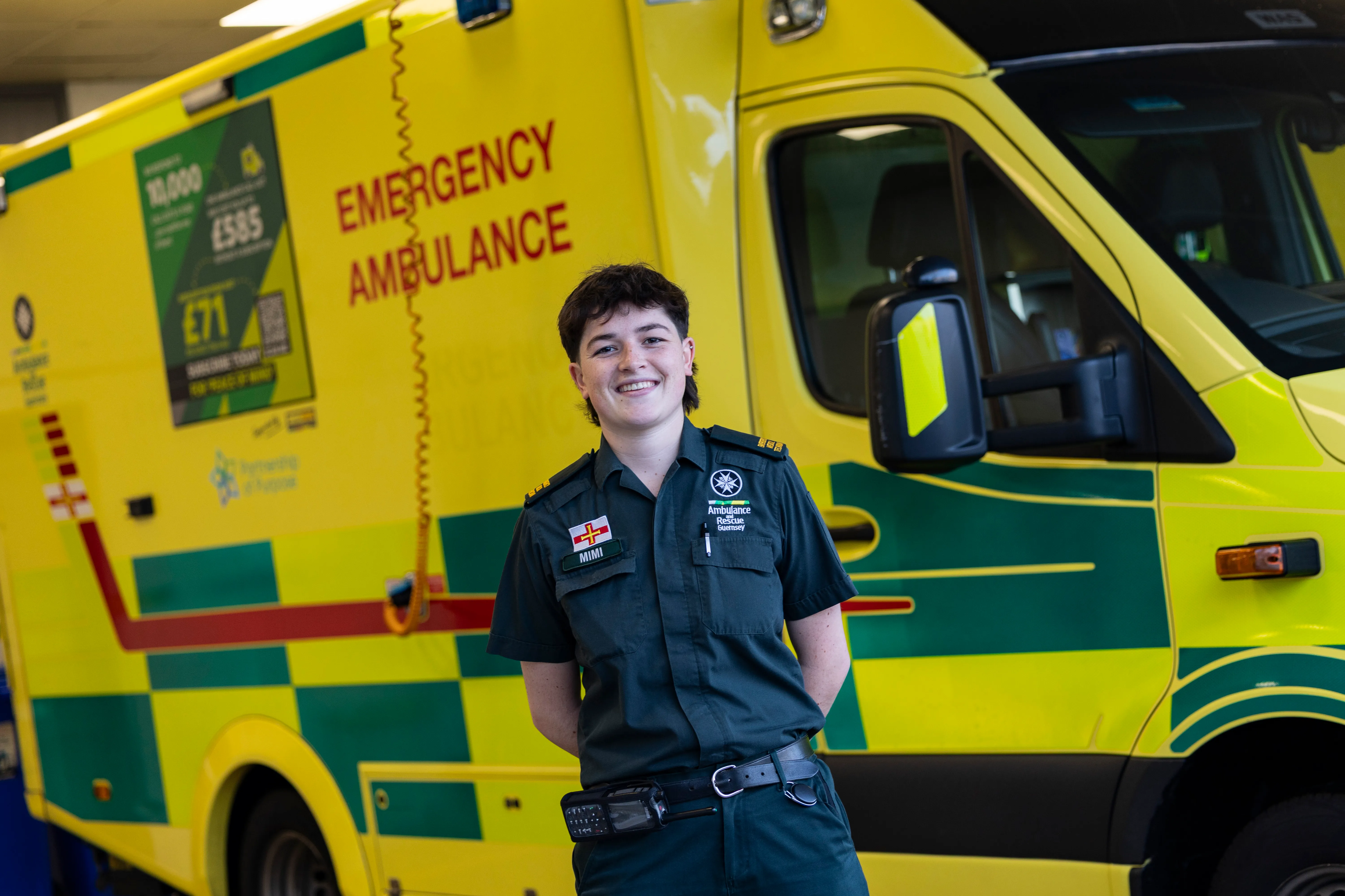 ‘To be a paramedic would be awesome’