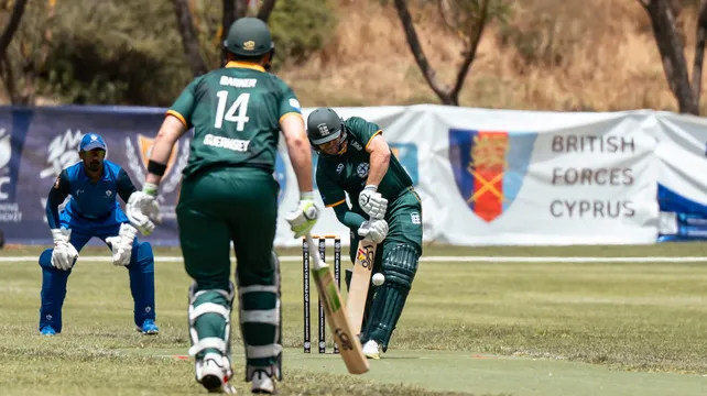 Guernsey beat Slovenia to book place in qualifier final