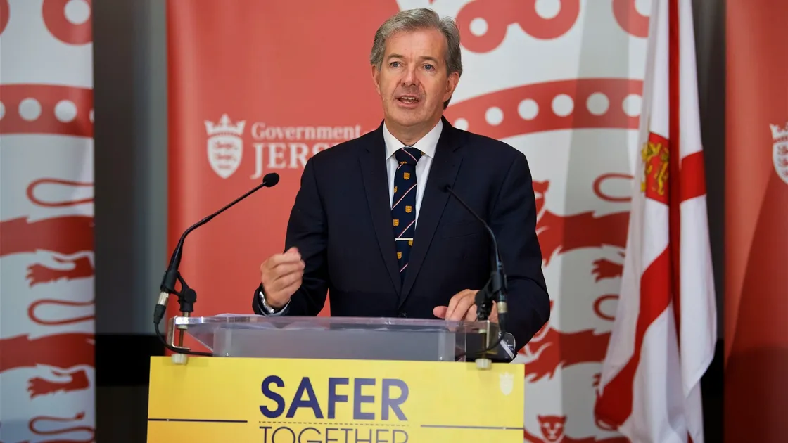 Senator John Le Fondre, chief minister. (Picture by Rob Currie, 29053442)