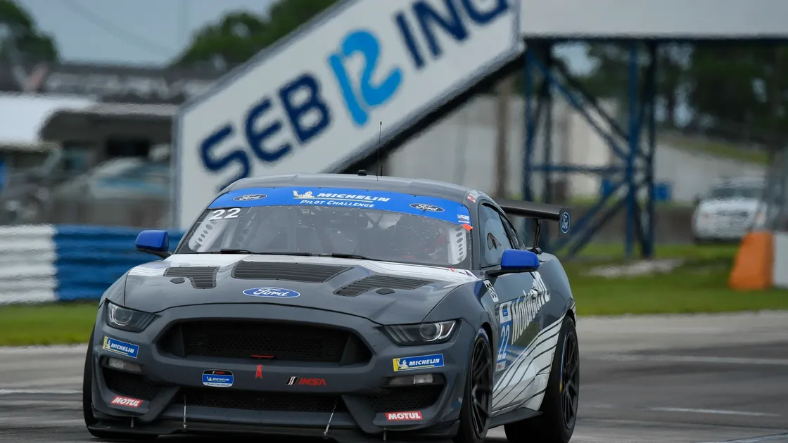 Priaulx shows impressive pace when the rain allows