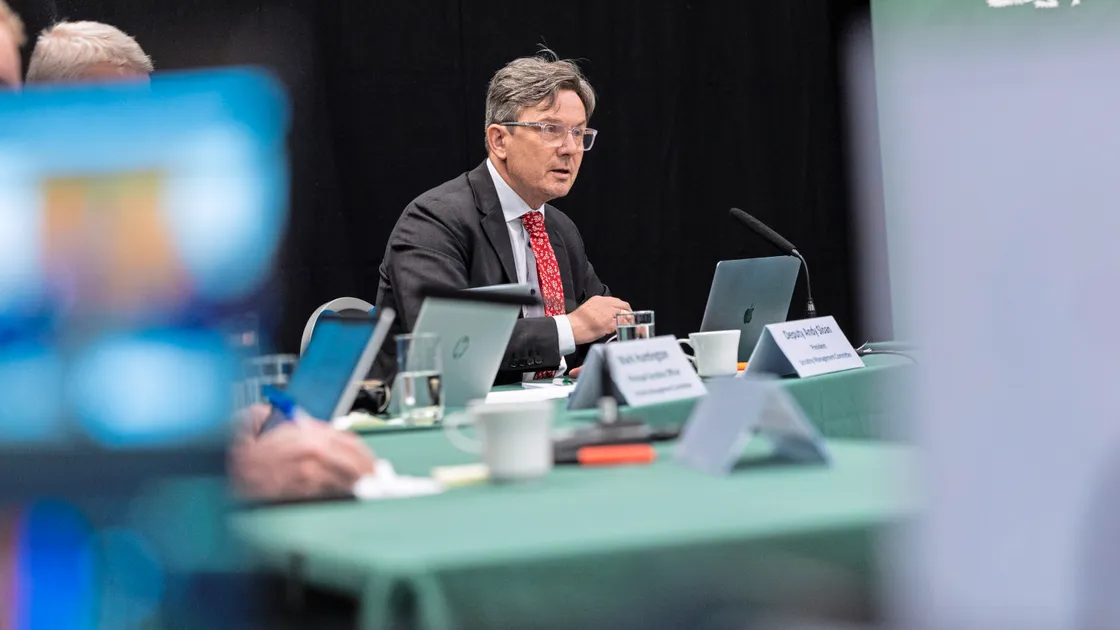 The framework was the subject of Scrutiny’s first hearing of the year, chaired by its president Andy Sloan